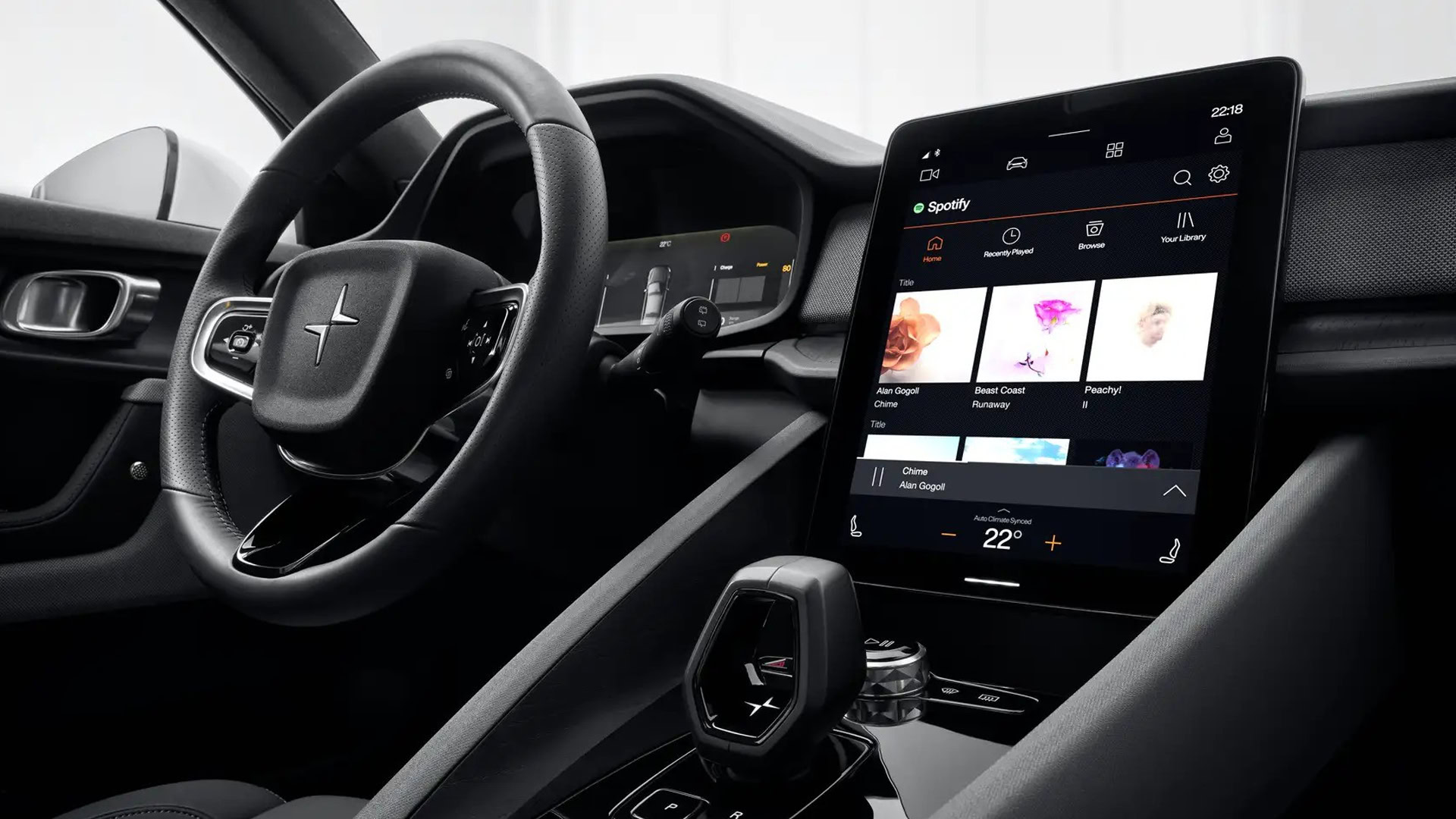 Android Automotive for Polestar 2